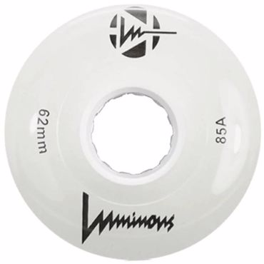 LUMINOUS Led Quads Wheels 62mm/85A - White